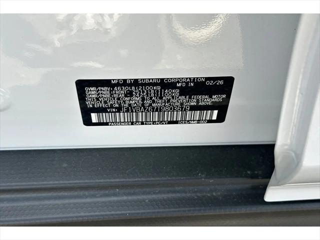2026 Subaru WRX tS