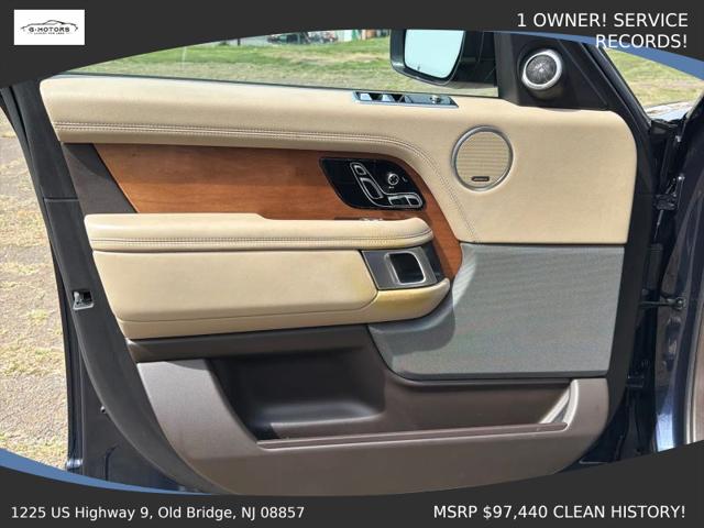 2019 Land Rover Range Rover 3.0L V6 Supercharged HSE