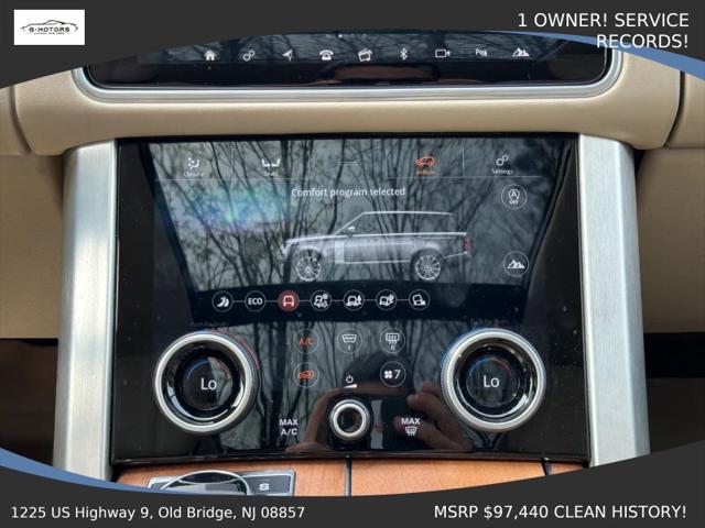 2019 Land Rover Range Rover 3.0L V6 Supercharged HSE