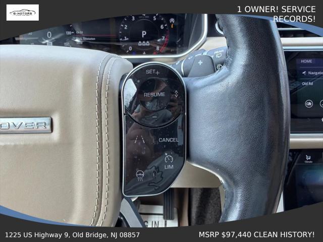 2019 Land Rover Range Rover 3.0L V6 Supercharged HSE