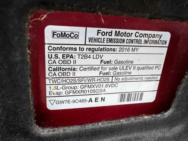 2016 Ford Fiesta SE