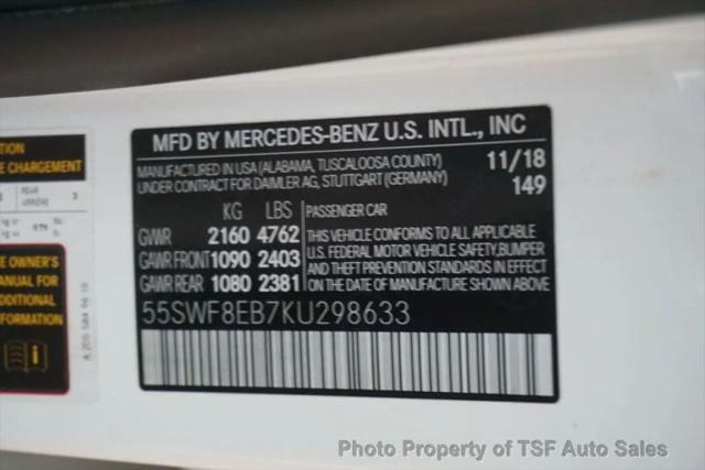 2019 Mercedes-Benz C-CLASS C 300 4MATIC