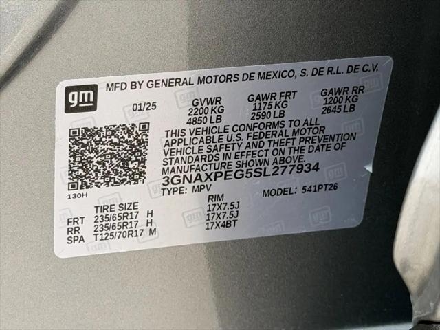 2025 Chevrolet Equinox AWD LT