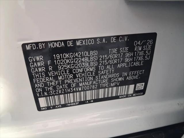 2027 Honda HR-V LX
