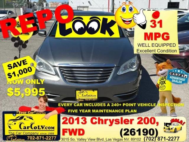 2013 Chrysler 200 Touring for sale in Las Vegas, NV
