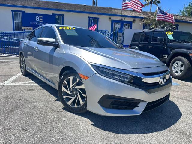 2018 Honda Civic EX for sale in Kissimmee, FL