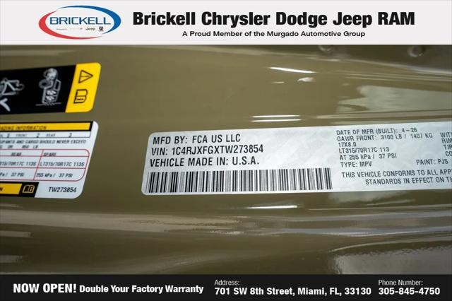 2026 Jeep Wrangler 4-Door Recon 4x4