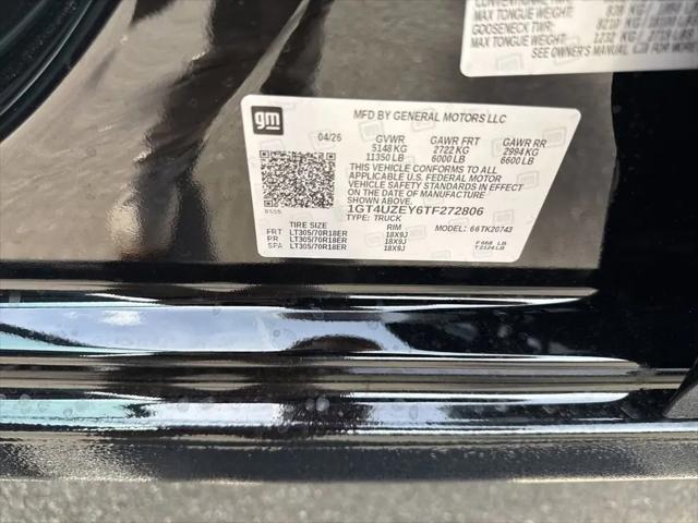 2026 GMC Sierra 2500HD Crew Cab, Standard Bed, AT4X, 4WD