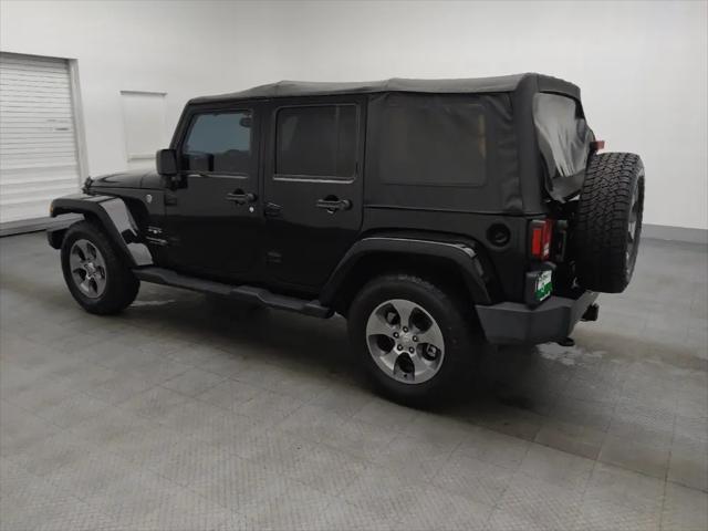 2018 Jeep Wrangler JK Unlimited Sahara 4x4