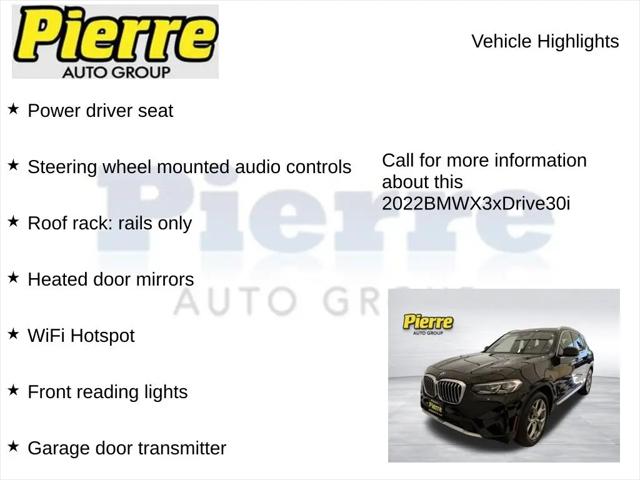 2022 BMW X3 xDrive30i