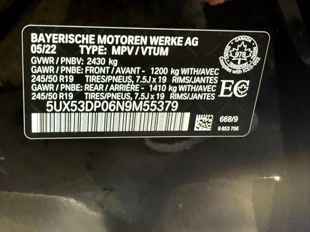 2022 BMW X3 xDrive30i