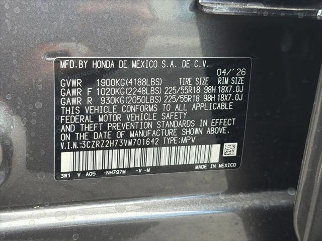 2027 Honda HR-V EX-L