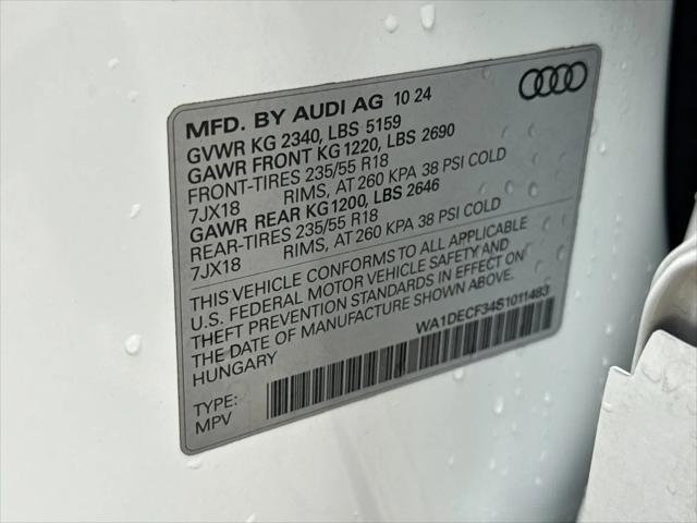 2025 Audi Q3 Premium 45 TFSI S line quattro Tiptronic