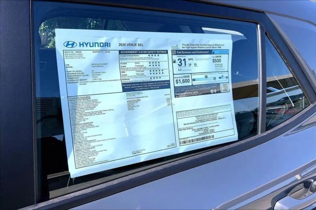 2026 Hyundai Venue SEL