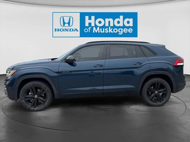 2023 Volkswagen Atlas Cross Sport 3.6L V6 SEL R-Line Black