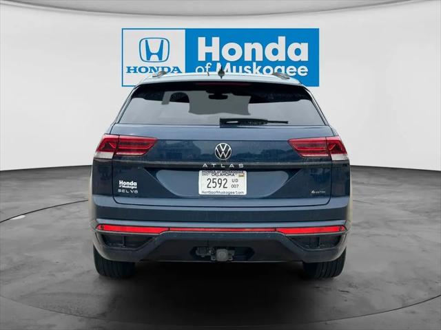 2023 Volkswagen Atlas Cross Sport 3.6L V6 SEL R-Line Black