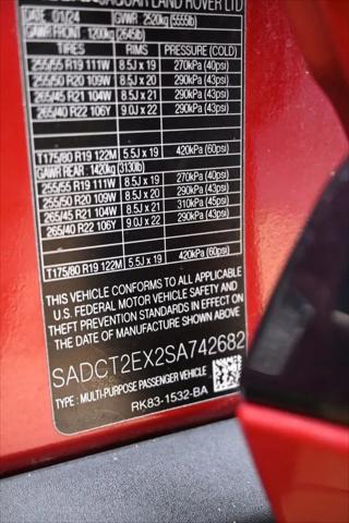 2025 Jaguar F-PACE R-Dynamic S P250 AWD Automatic