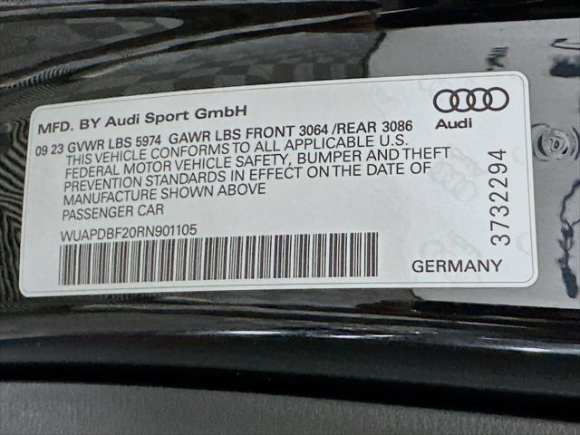 2024 Audi RS 7 Sportback performance TFSI quattro Tiptronic