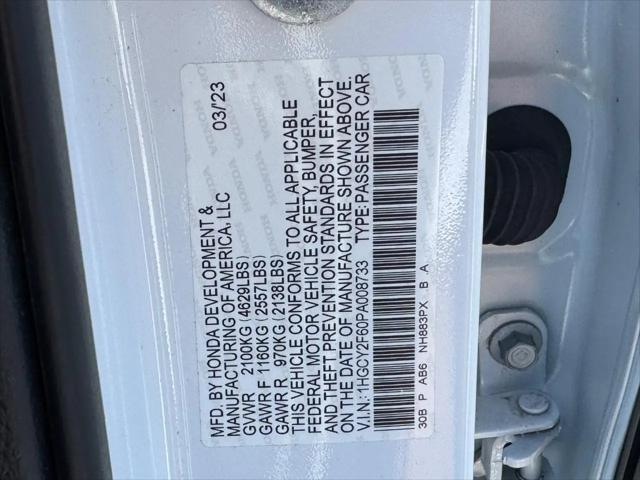 2023 Honda Accord Hybrid EX-L