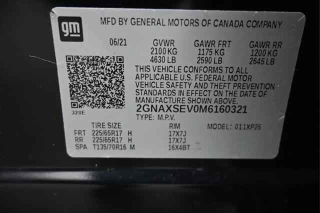2021 Chevrolet Equinox AWD LS