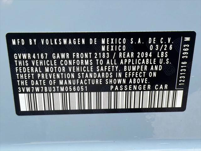 2026 Volkswagen Jetta SE