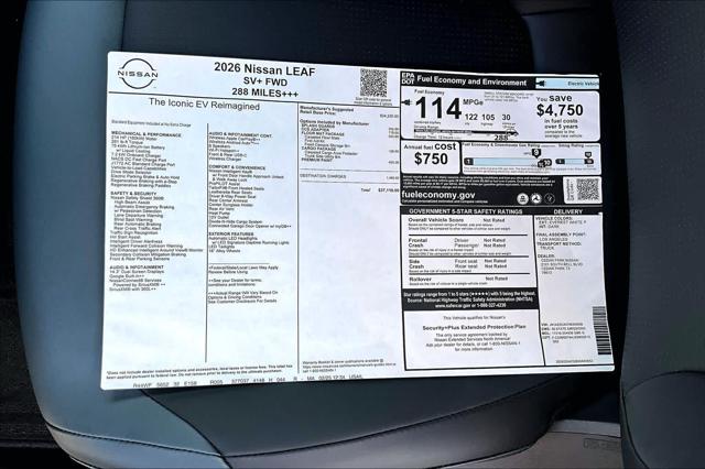 2026 Nissan LEAF SV+