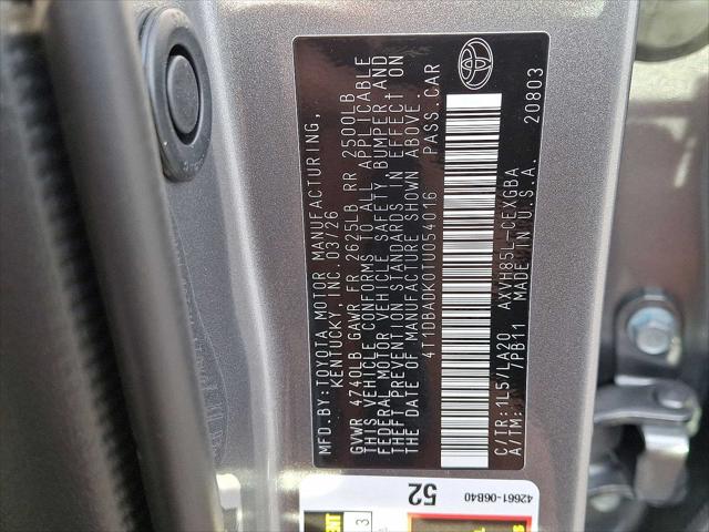 2026 Toyota Camry XLE
