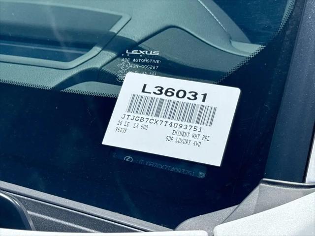 2026 Lexus LX Luxury