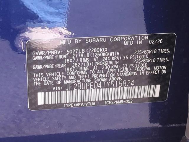 2026 Subaru Outback Touring