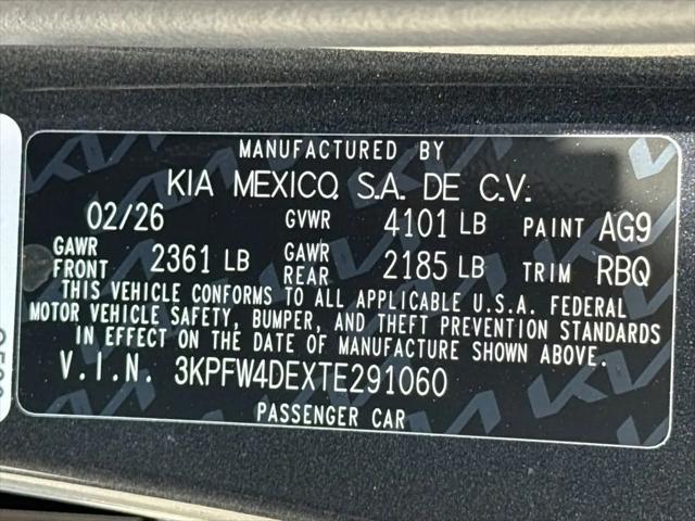 2026 Kia K4 GT-Line