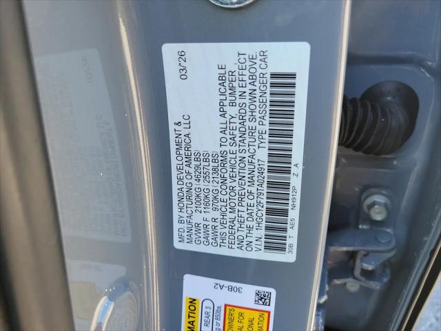 2026 Honda Accord Sedan Sport-L
