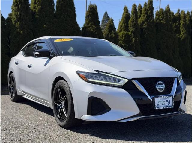 2021 Nissan Maxima SV Xtronic CVT for sale in Lakewood, WA