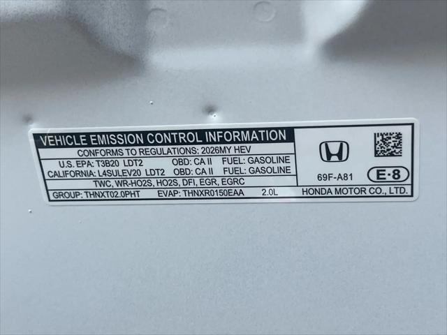 2026 Honda CR-V Hybrid AWD Sport-L
