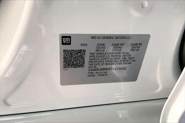 2026 Cadillac CT5 Sport RWD