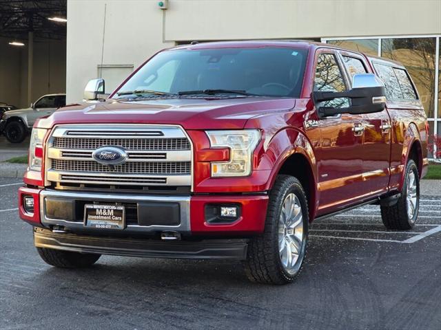 2017 Ford F-150 PLATINUM / 4X4 / PANORAMA ROOF / FULLY LOADED for sale in Portland, OR