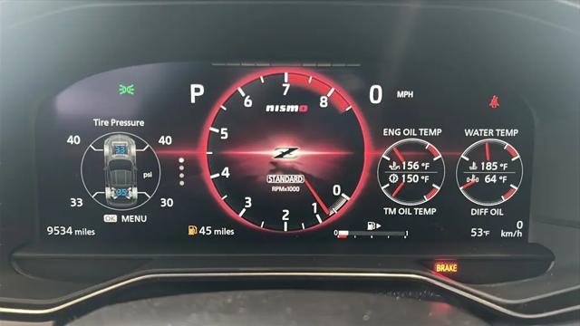 2025 Nissan Z NISMO 9-speed automatic Transmission