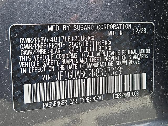2024 Subaru Impreza Base 5-Door