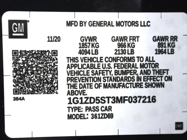 2021 Chevrolet Malibu FWD LT