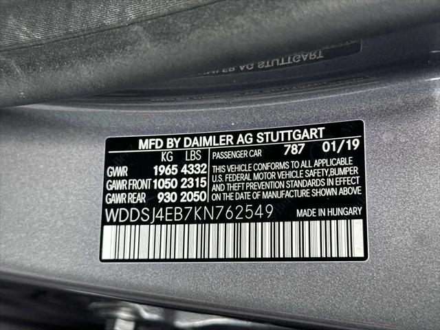 2019 Mercedes-Benz CLA CLA 250