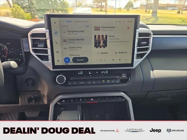 2025 Toyota Tundra Platinum Hybrid CrewMax 5.5' Bed