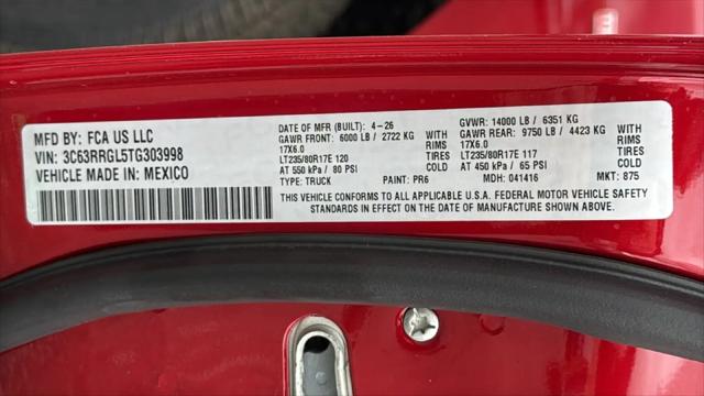 2026 Ram 3500 Tradesman Crew Cab 4x4 8' Box