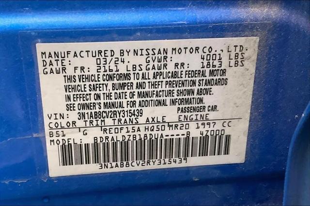 2024 Nissan Sentra SV Xtronic CVT