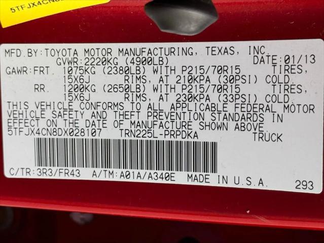 2013 Toyota Tacoma Base
