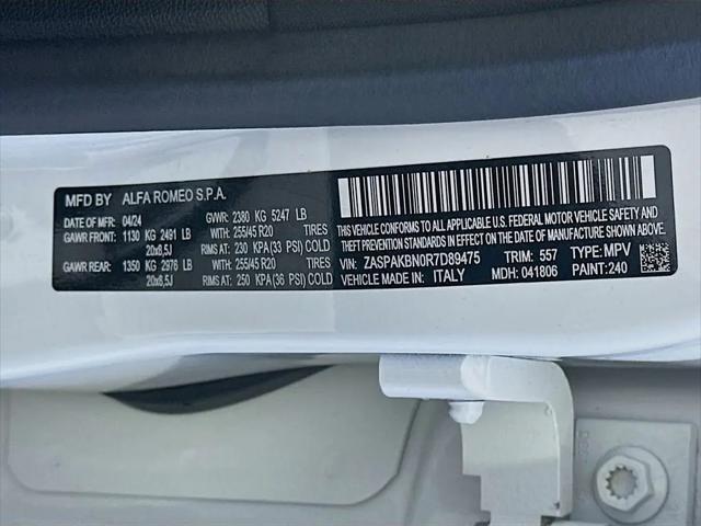 2024 Alfa Romeo Stelvio Veloce AWD