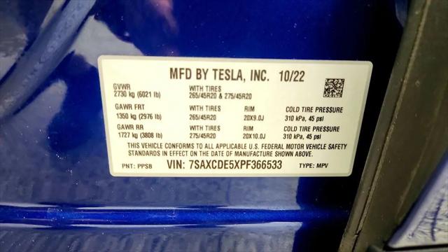 2023 Tesla Model X Standard Range