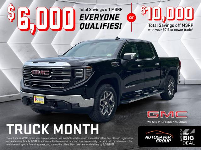 2026 GMC Sierra 1500 Crew Cab, Short Bed, SLT, 4WD for sale in North Springfield, VT