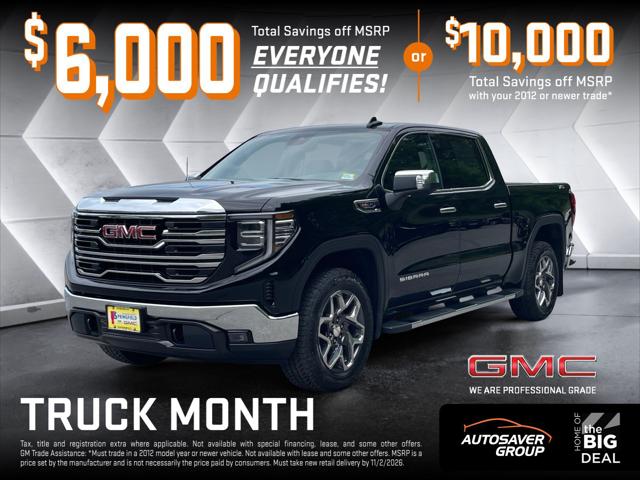 2026 GMC Sierra 1500 Crew Cab, Short Bed, SLT, 4WD for sale in North Springfield, VT