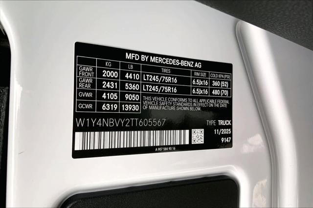 2026 Mercedes-Benz Sprinter 2500 Standard Roof 4-Cyl Diesel HO