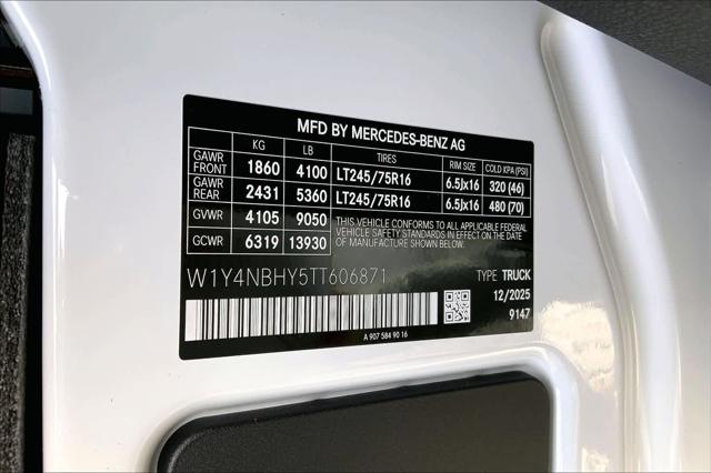 2026 Mercedes-Benz Sprinter 2500 Standard Roof 4-Cyl Diesel HO