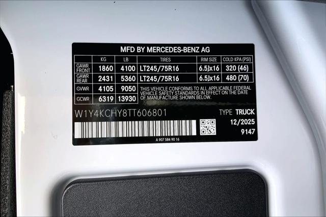 2026 Mercedes-Benz Sprinter 2500 High Roof 4-Cyl Diesel